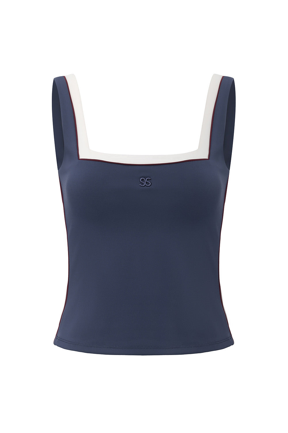 Highbury - Square Neck Contrast Panel Tank Top