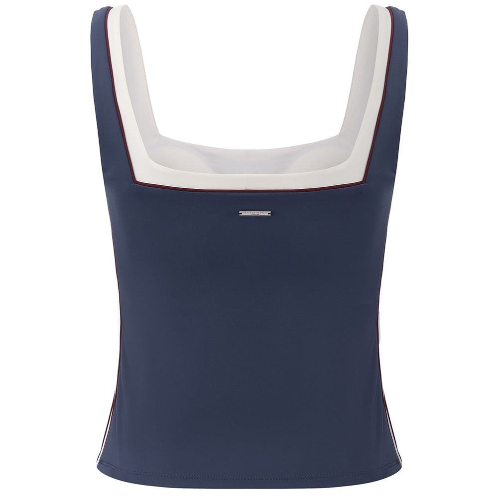 
                      
                        Highbury - Square Neck Contrast Panel Tank Top
                      
                    