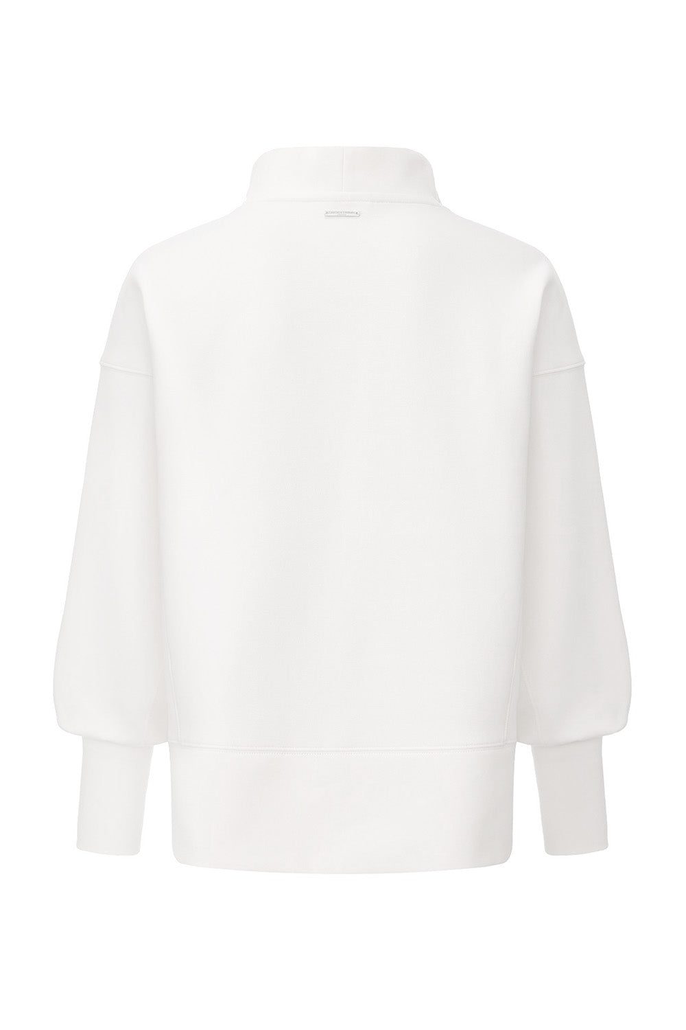 King's Road - Pearl 1/2 Zip Oversized Split Hem Sweatshirt