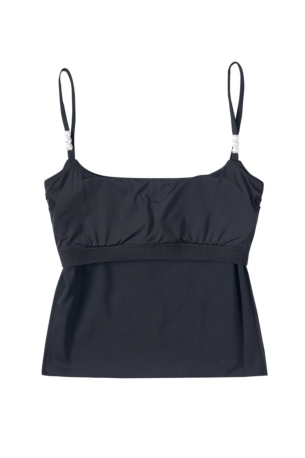 Mayfair - Square Neck Pearl Cami Top - Pearl Activewear – Stretch