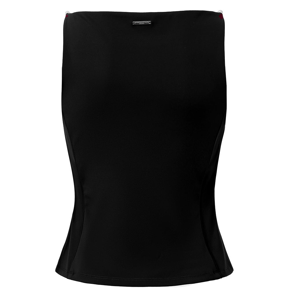 
                      
                        Whitehall - Boat Neck Pearl Shoulder Tank Top
                      
                    
